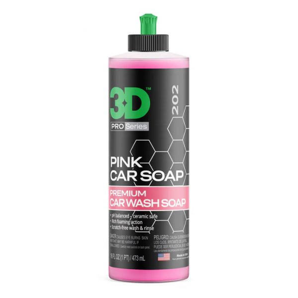 Авто шампоан 3D Pink Car Soap